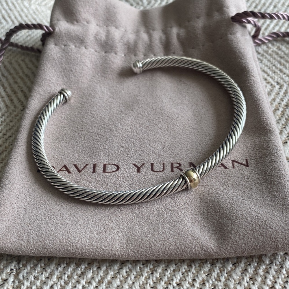 David Yurman Cable Classics Center Station Bracelet